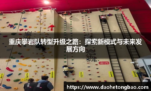 重庆攀岩队转型升级之路：探索新模式与未来发展方向