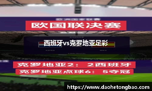 西班牙vs克罗地亚足彩