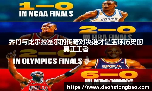 乔丹与比尔拉塞尔的传奇对决谁才是篮球历史的真正王者